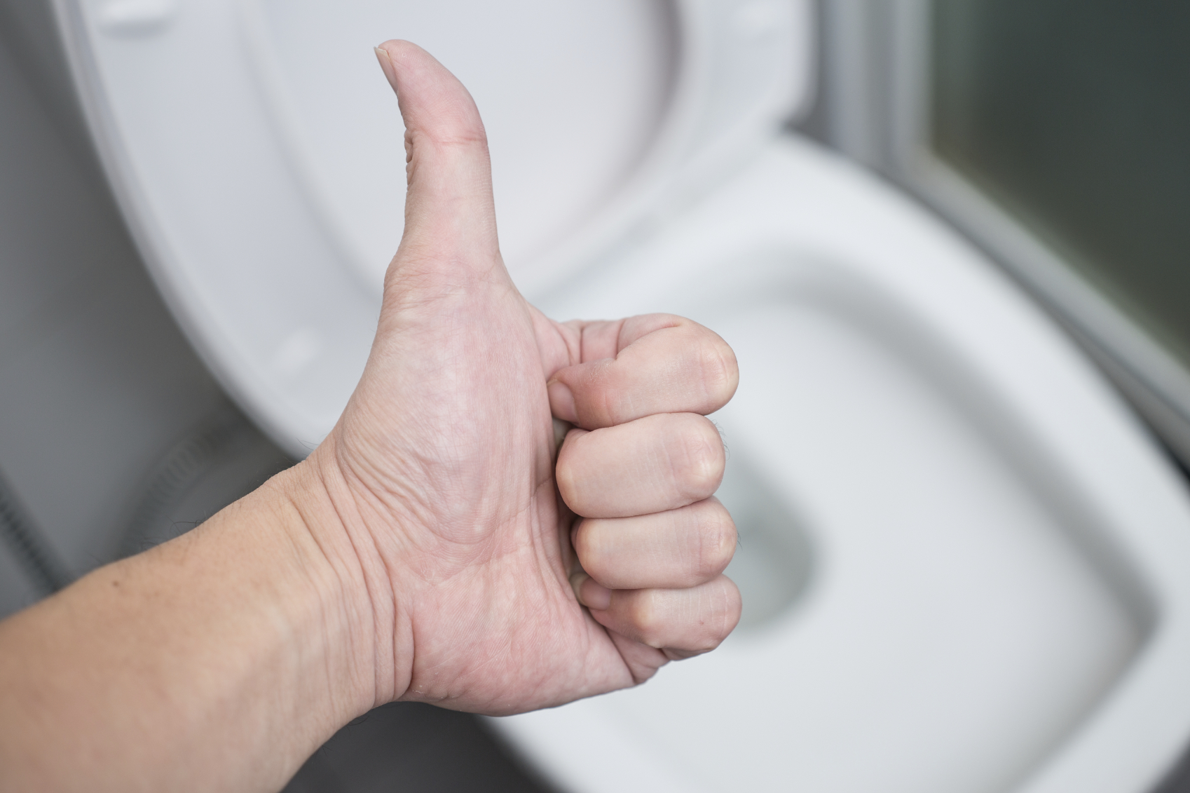 Clean bathroom