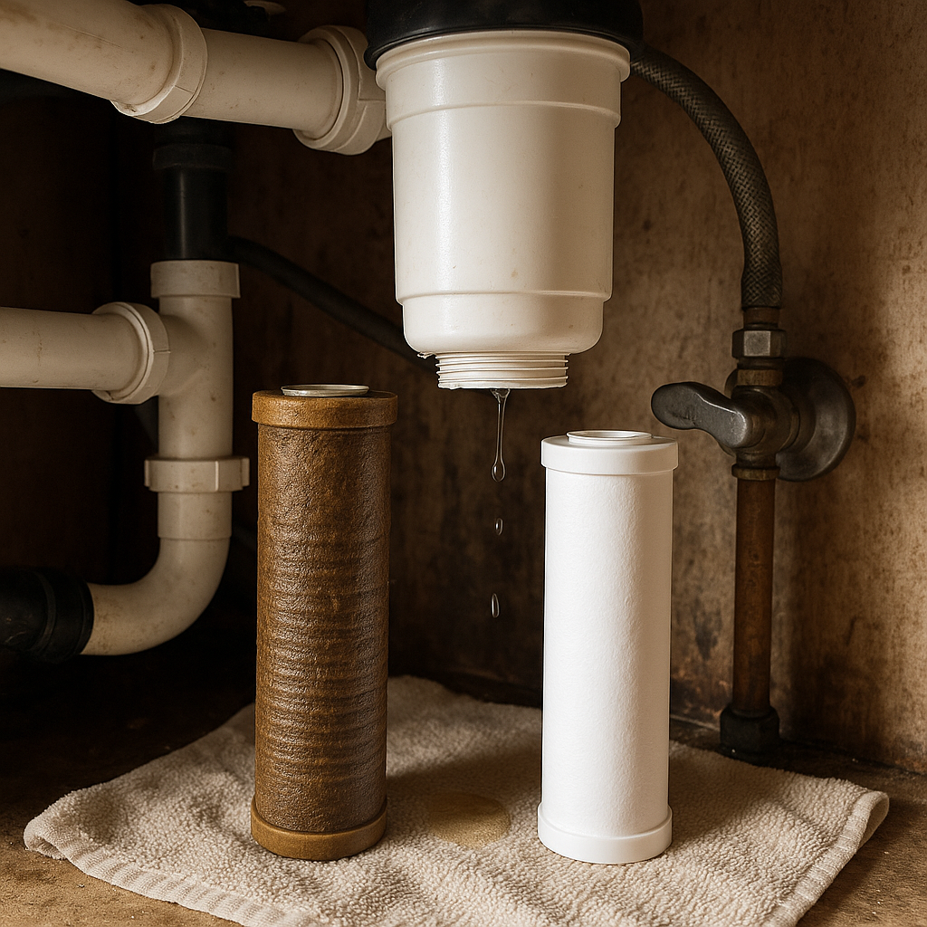 drinking water filter cartridge replacement tips inline 2