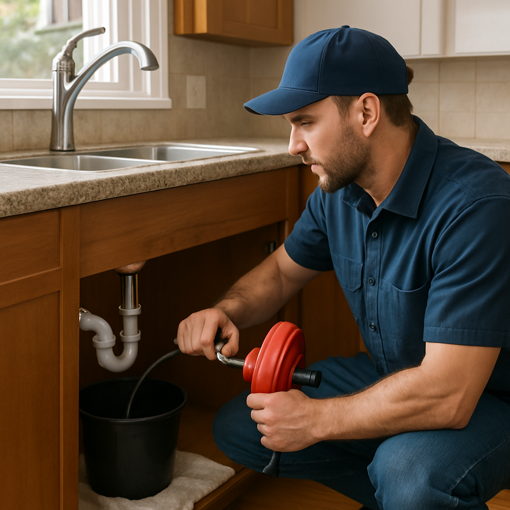 kitchen sink drain cleaning for grease problems featured